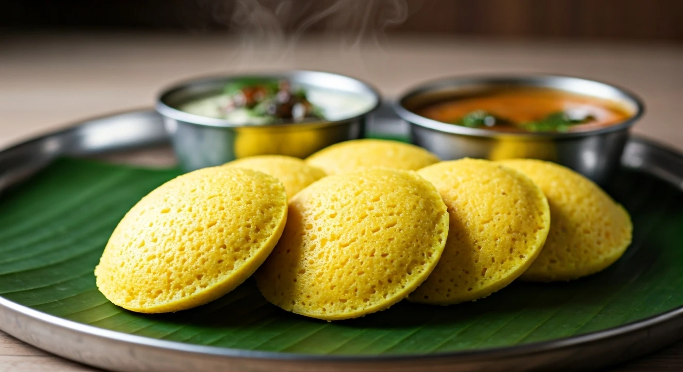 Make Quick Corn Idli For Breakfast!