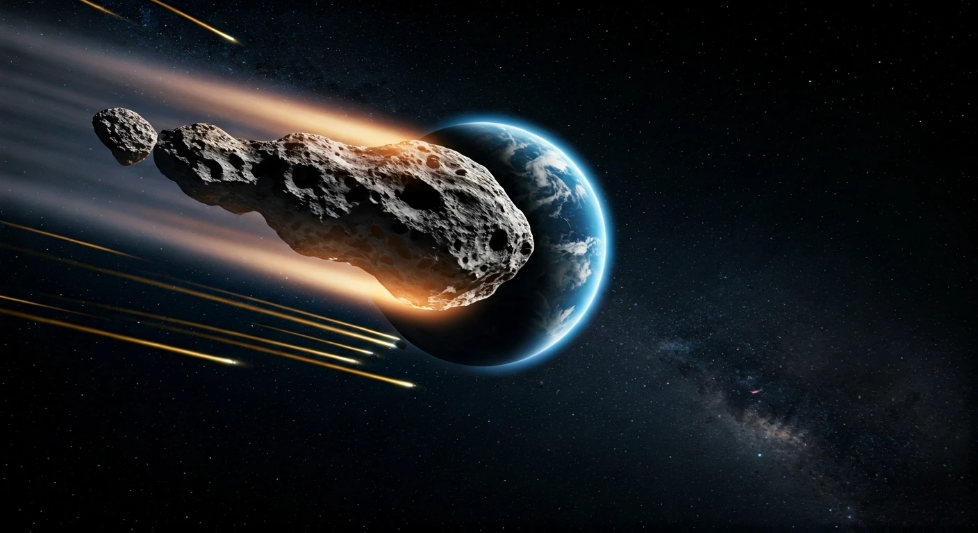 NASA Monitors Asteroid 2025 QV9 Flyby
