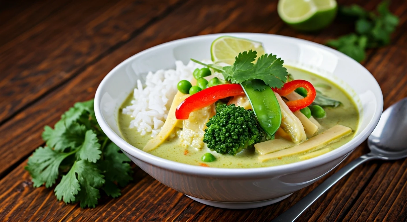 Make Easy Vegetarian Thai Green Curry Tonight