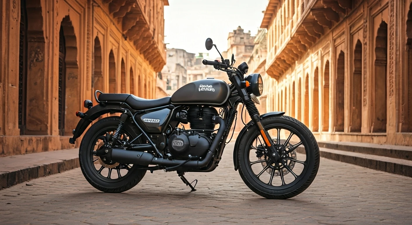 Royal Enfield Hunter 350 Gets Graphite Grey Look
