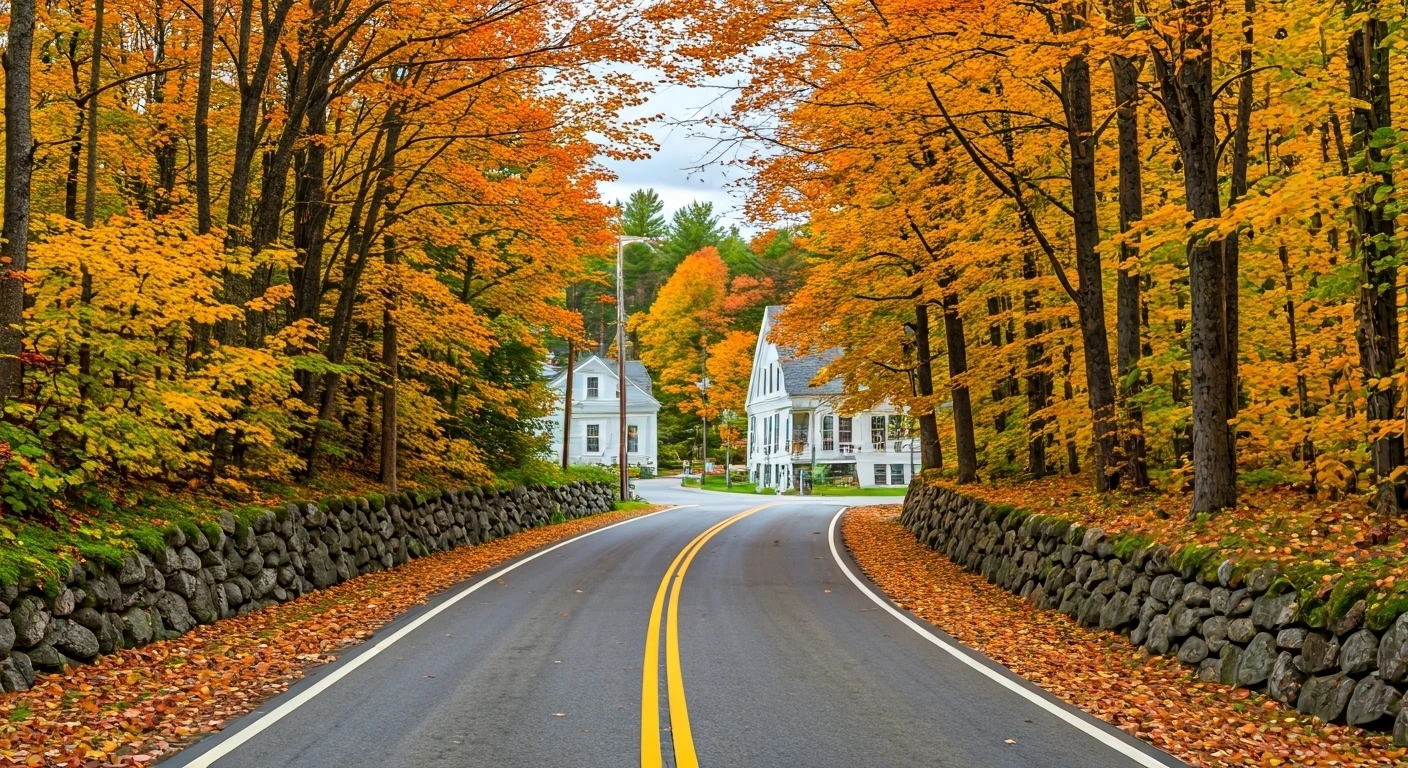 Vermont's Best Fall Foliage Town Is Underrated