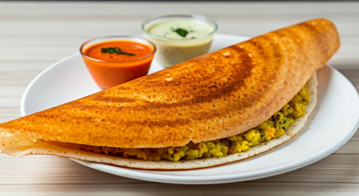 Enjoy Dosas and Parathas for Indian Breakfast