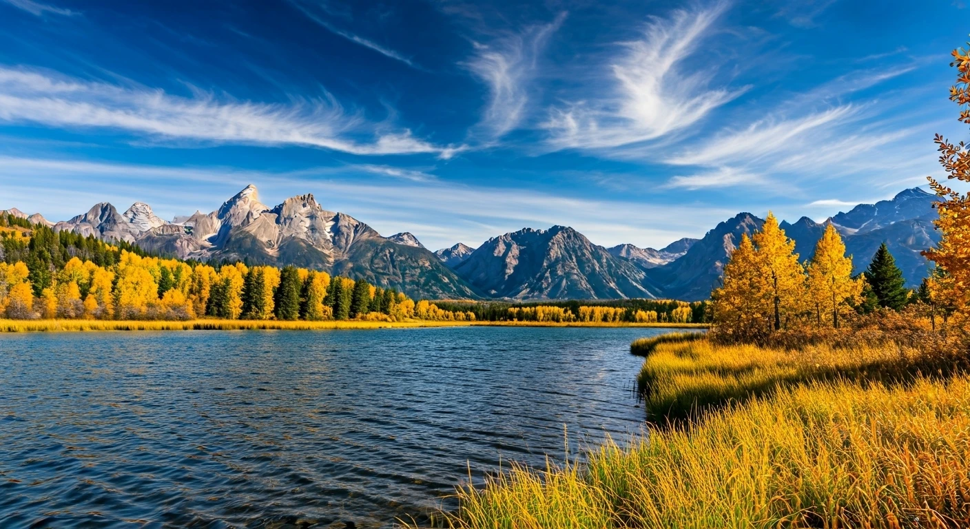 See Fall Colors in Grand Teton National Park