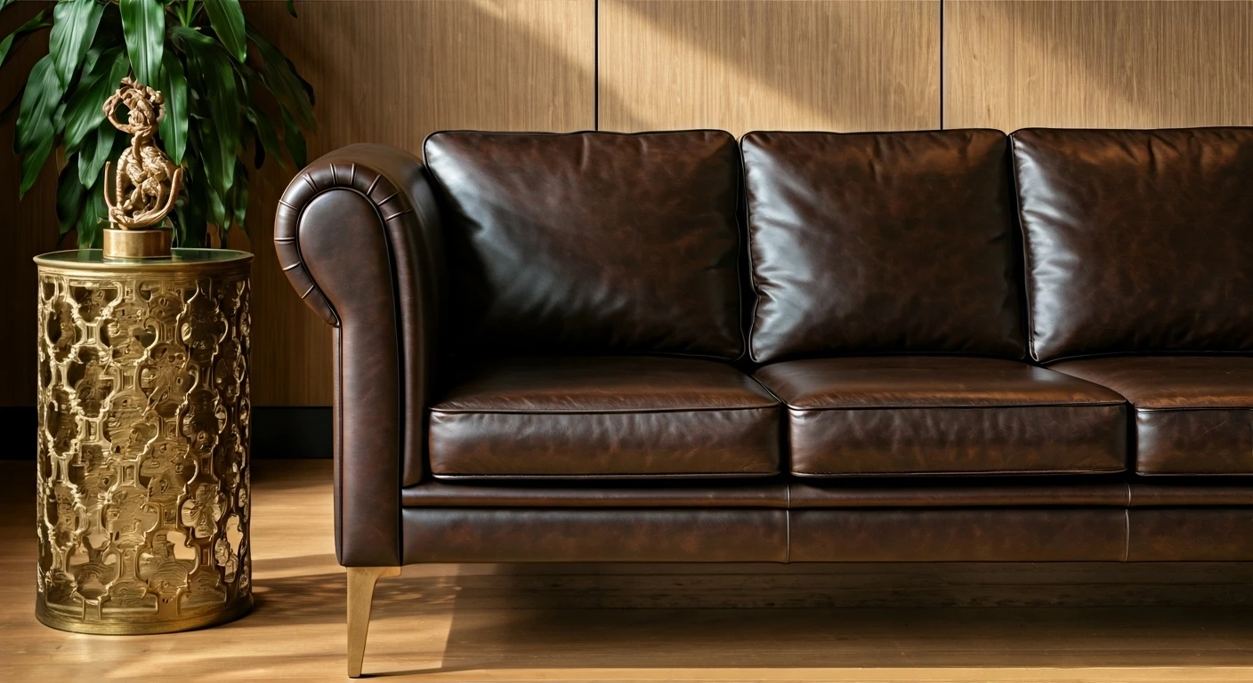 Leather Sofas: Designs and Tips for Indian Homes