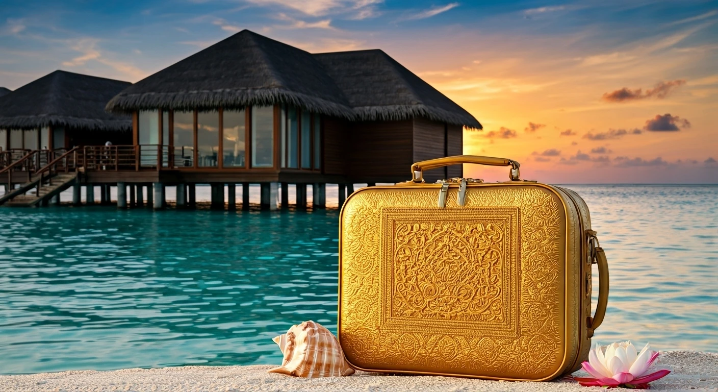 Kajal Aggarwal Enjoys Glamorous Maldives Trip