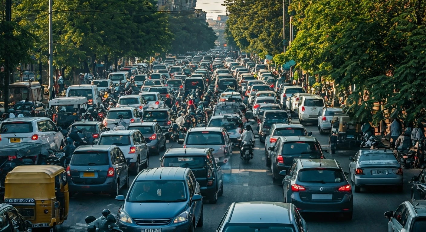 Pune Traffic: Citizens Angry, City Struggles.