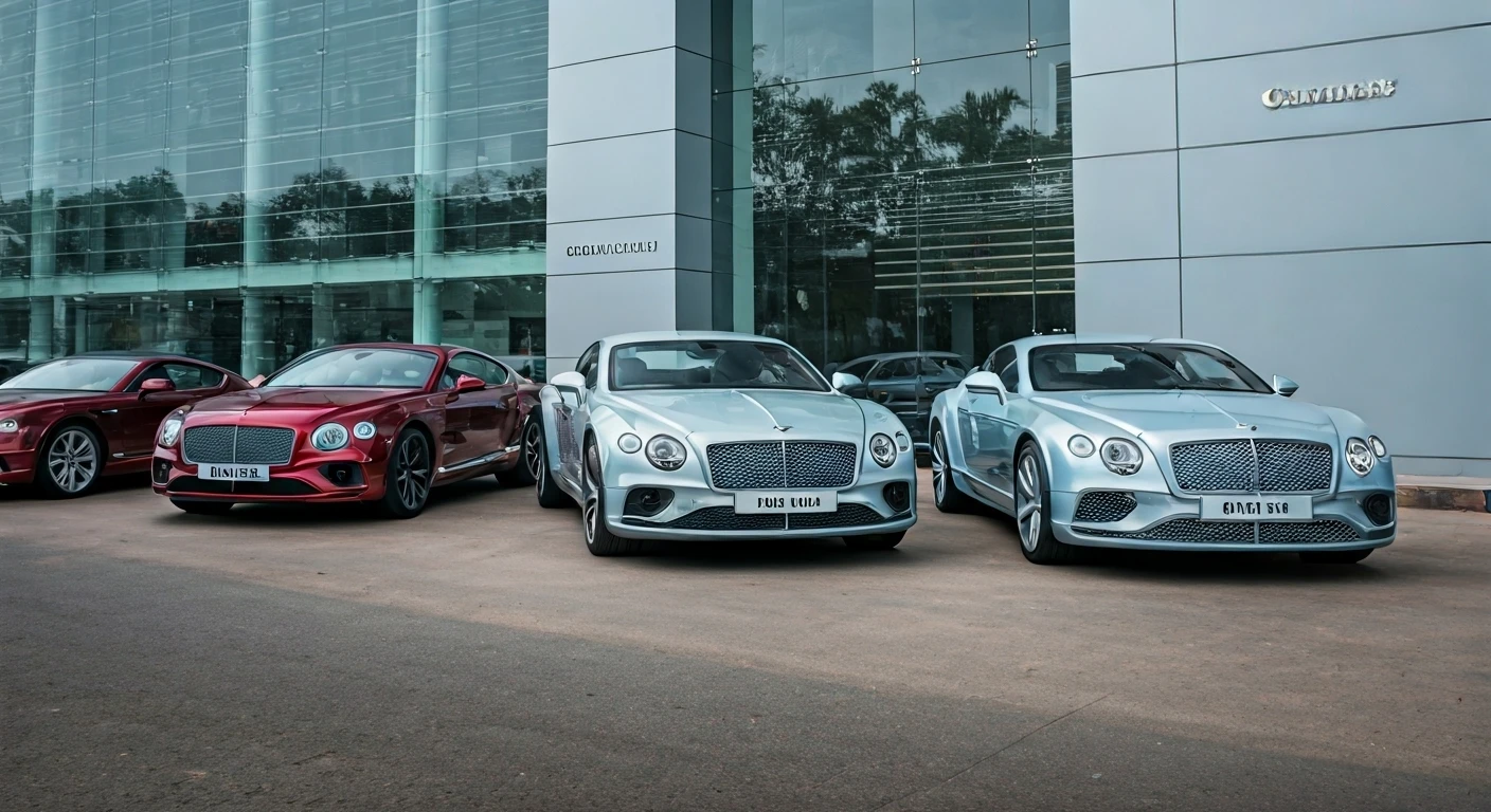 Bentley Opens New Showrooms in India