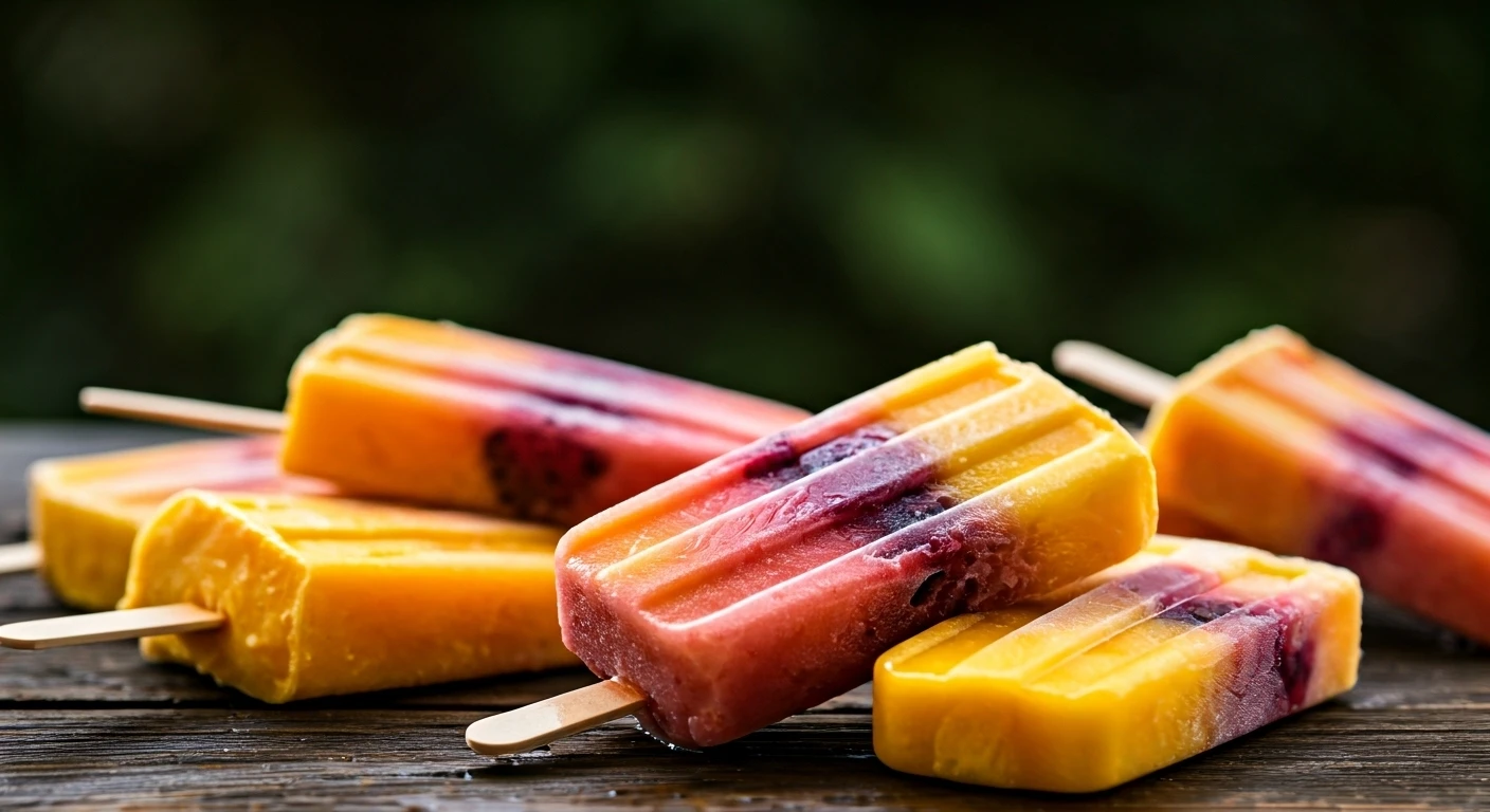 Enjoy Cool Fruit Popsicles This Indian Summer
