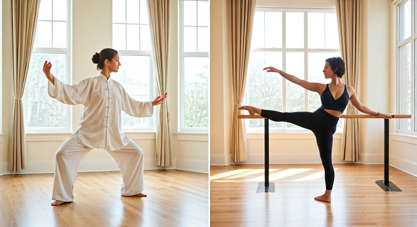 Tai Chi or Barre: Which Improves Your Balance?