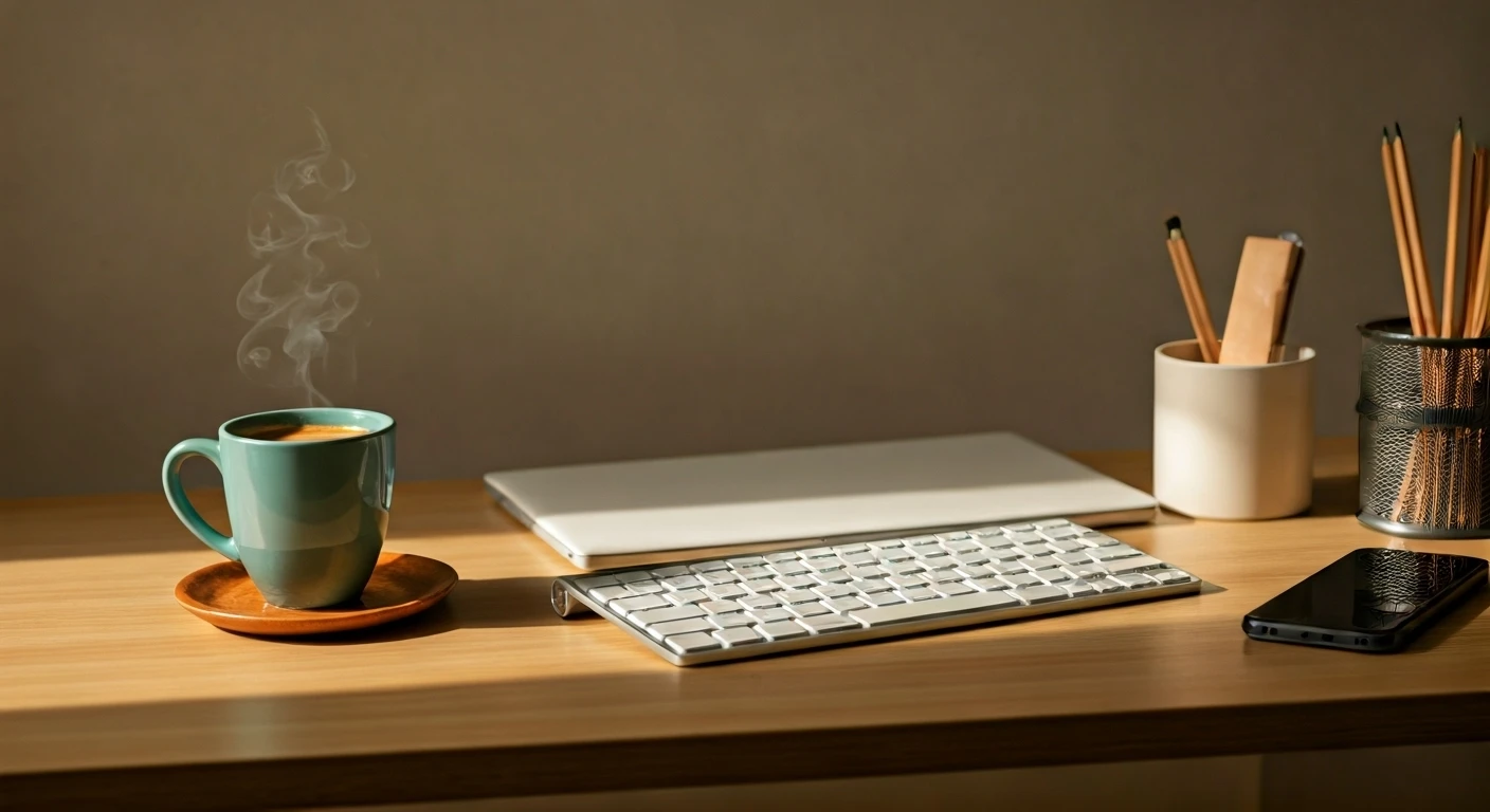 Easy desk upgrades improve your workspace.