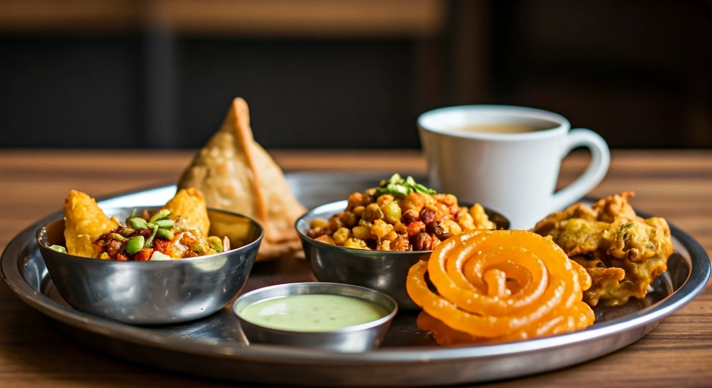 Enjoy Indian Street Food With Your Tea