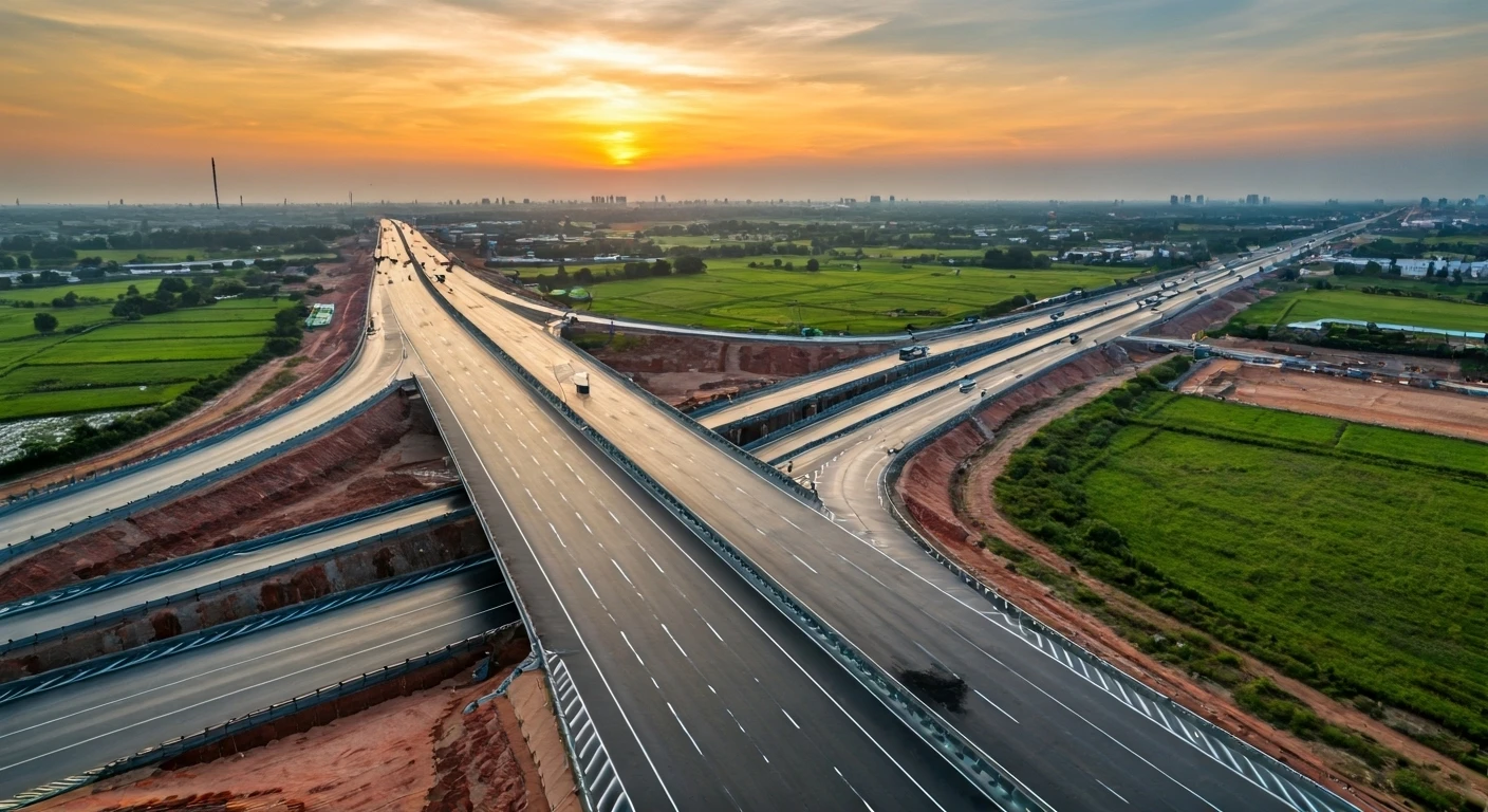 Modi Launches New Delhi Highway Projects