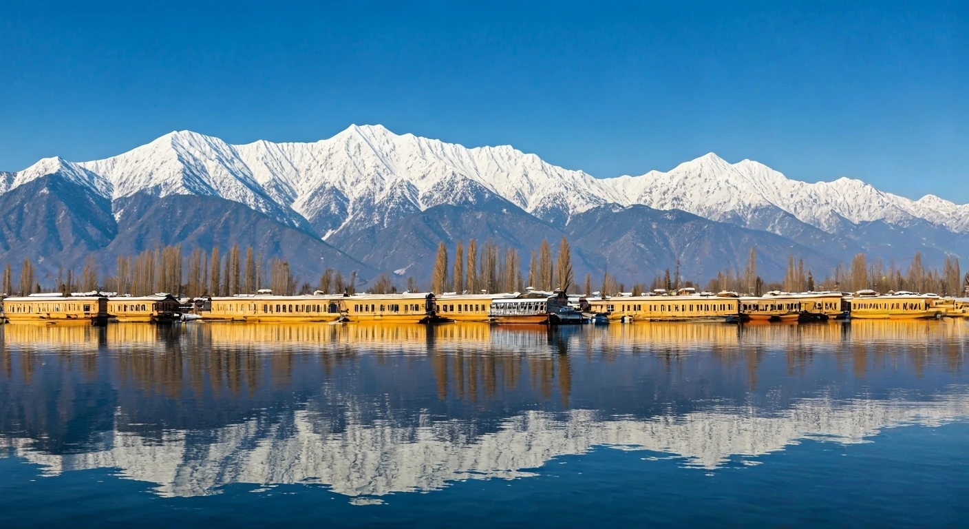 Exploring the Beauty of Srinagar's Winter