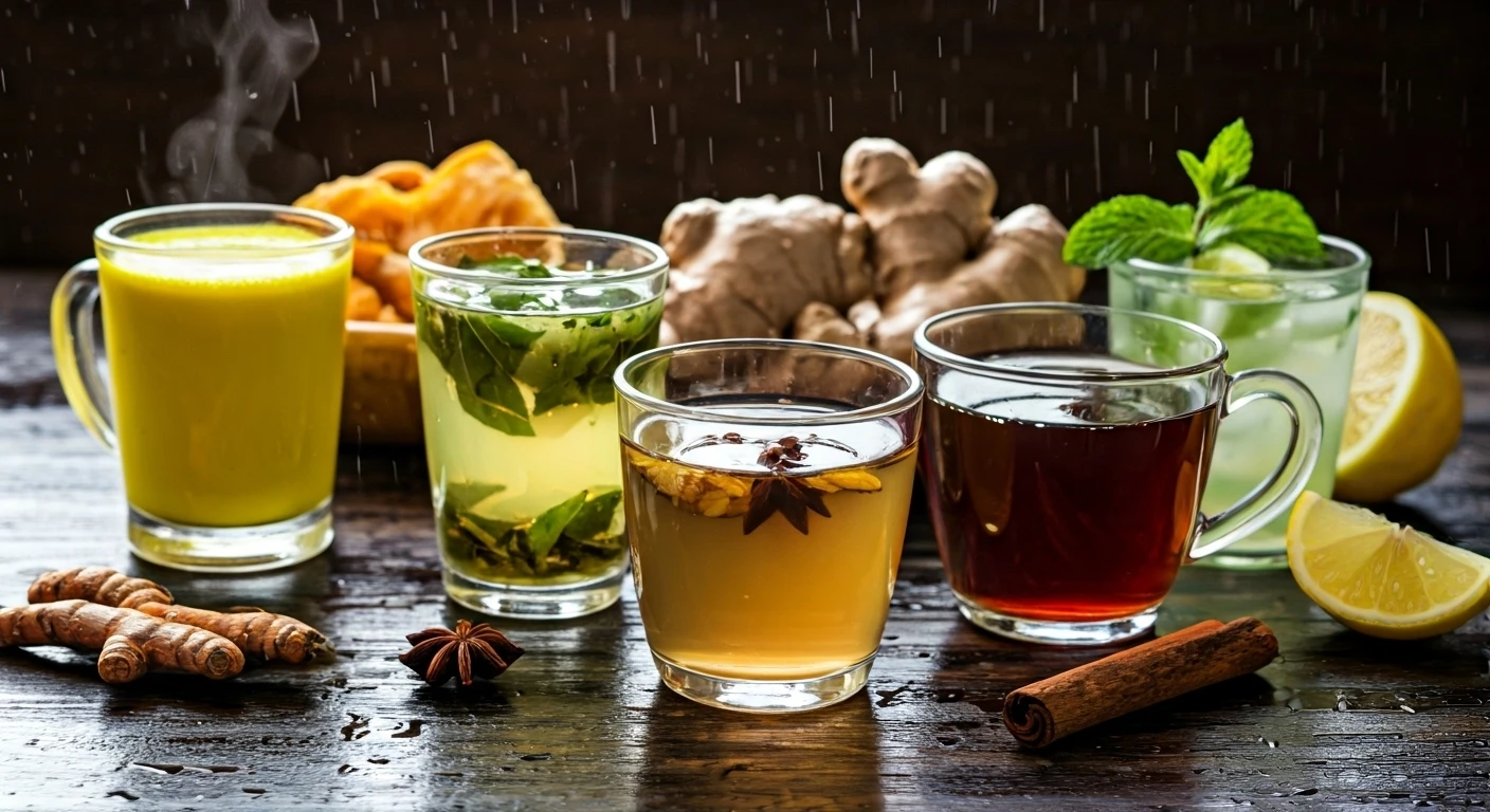 Stay Healthy This Monsoon: Hydrating Drinks
