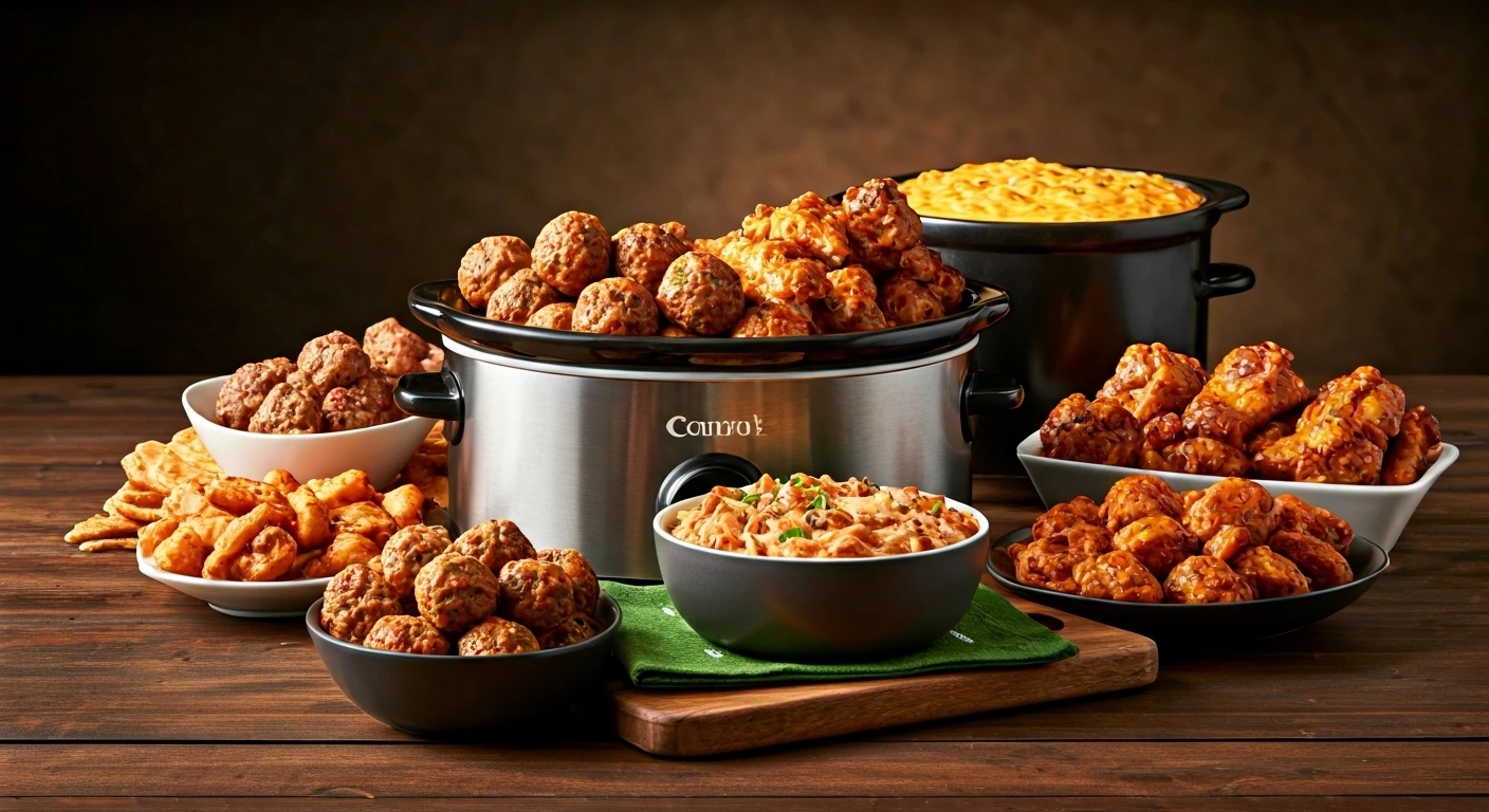 Game-Day Recipes: Slow Cooker Feasts Await