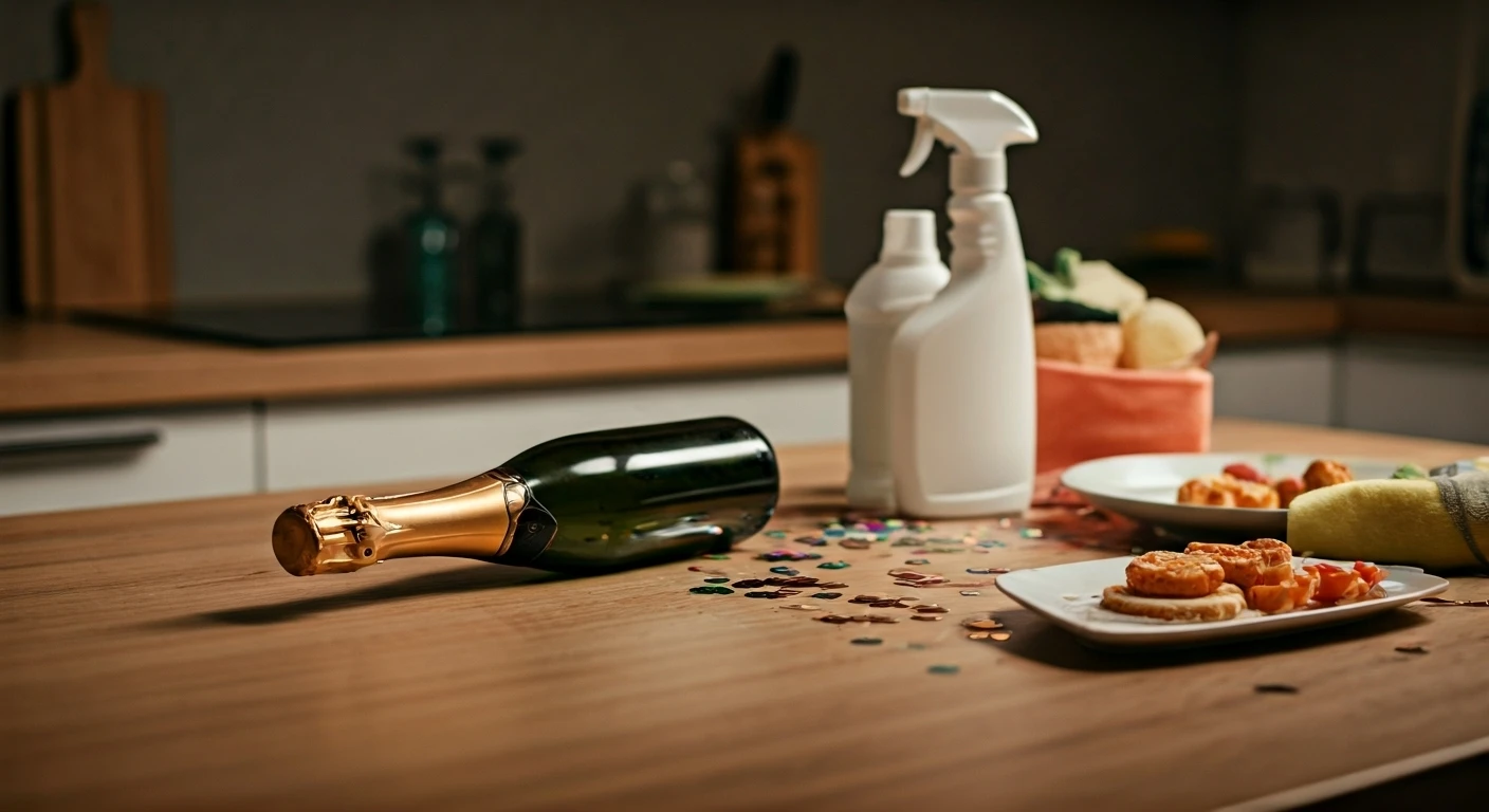 Hosts Share Secrets For Post-Party Clean Up