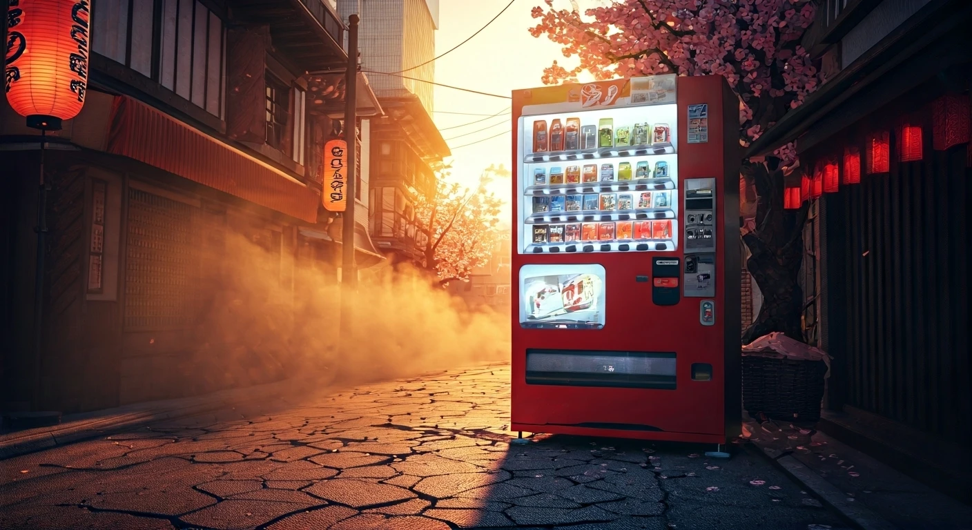 Japan Uses Vending Machines for Earthquake Aid