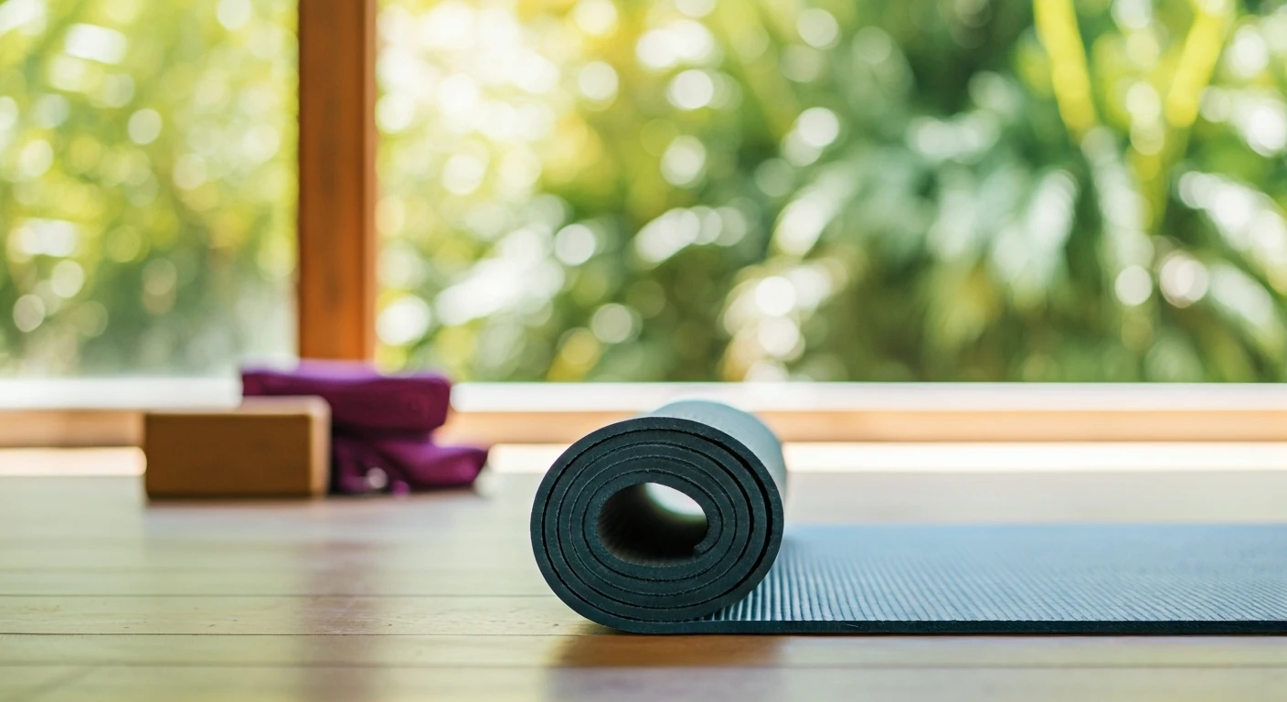 Mallika Sherawat Stays Toned with Yoga
