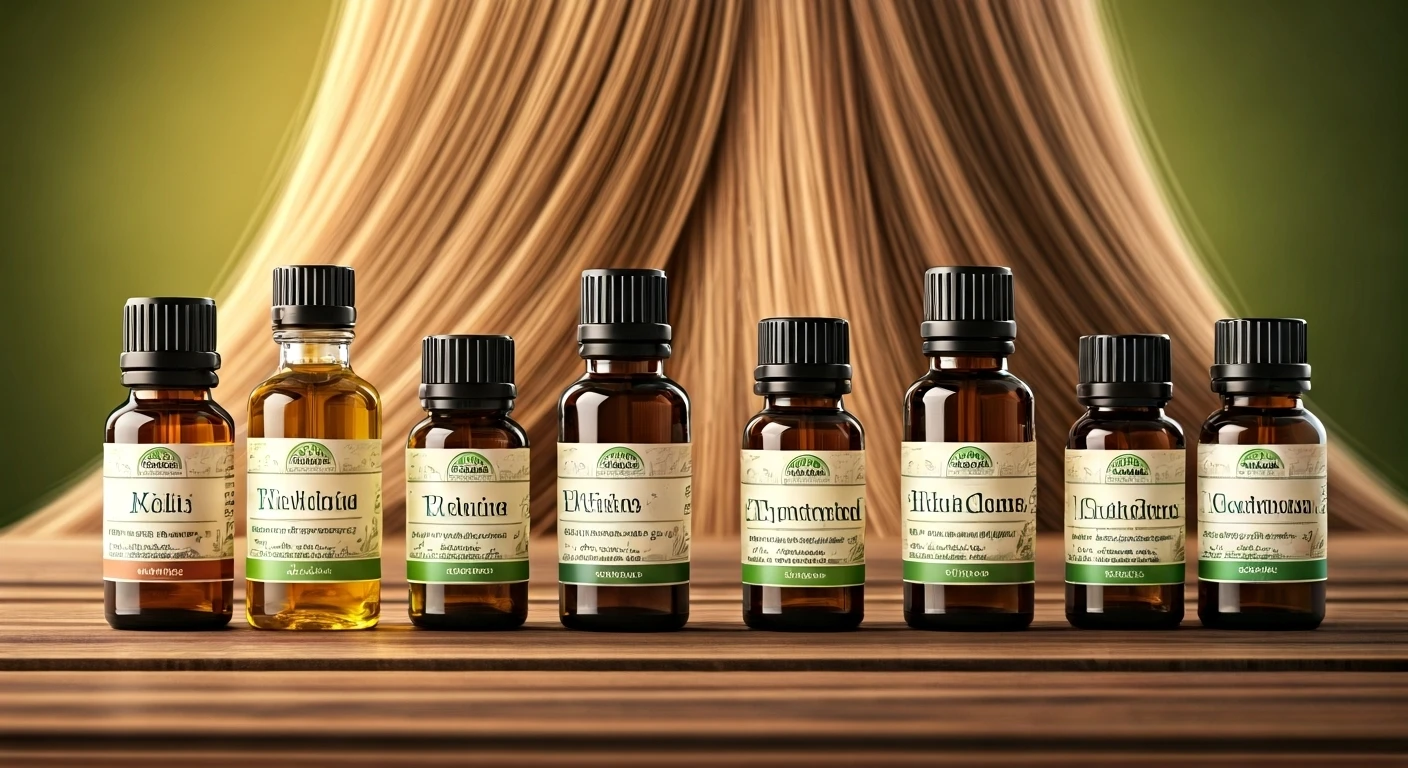 Get Long, Thick, Healthy Hair With 10 Oils