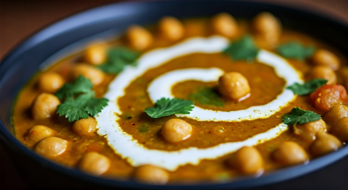 Chickpea Curry Is A Flavorful Experience.