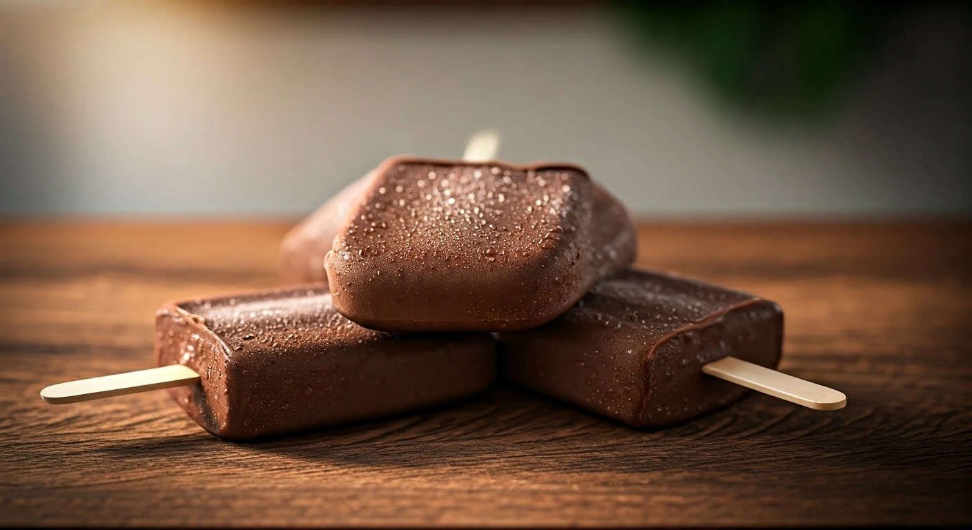 Make Delicious Chocolate Popsicles At Home!