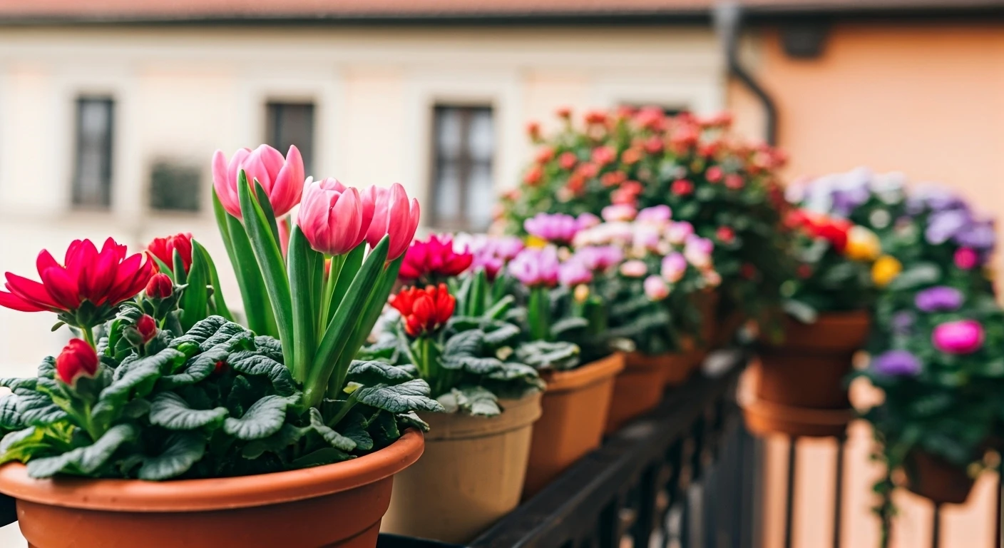 Plant These 8 Flowers For Balcony Blooms Now.