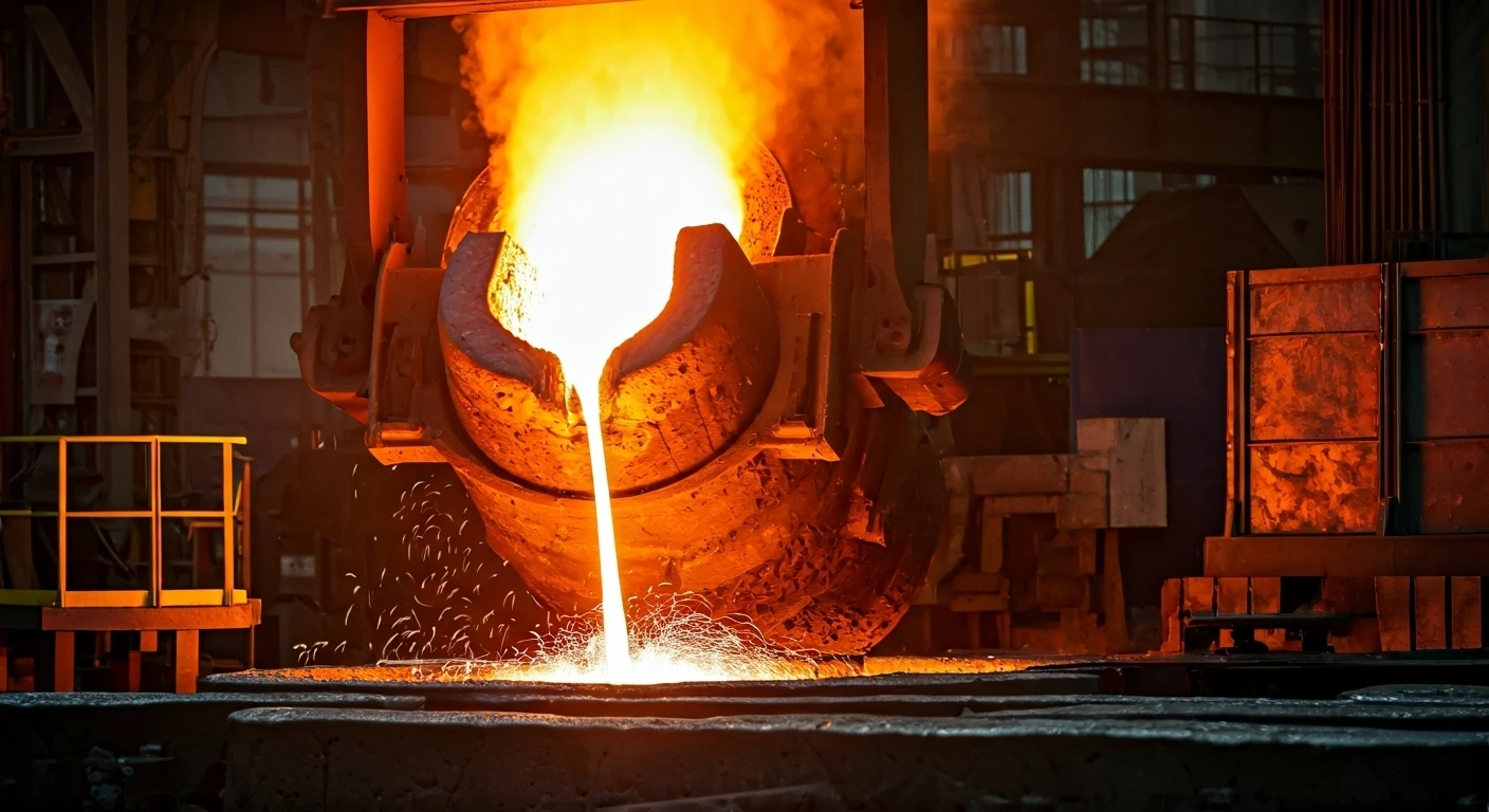 Indian Steel Production Falls on Weak Demand