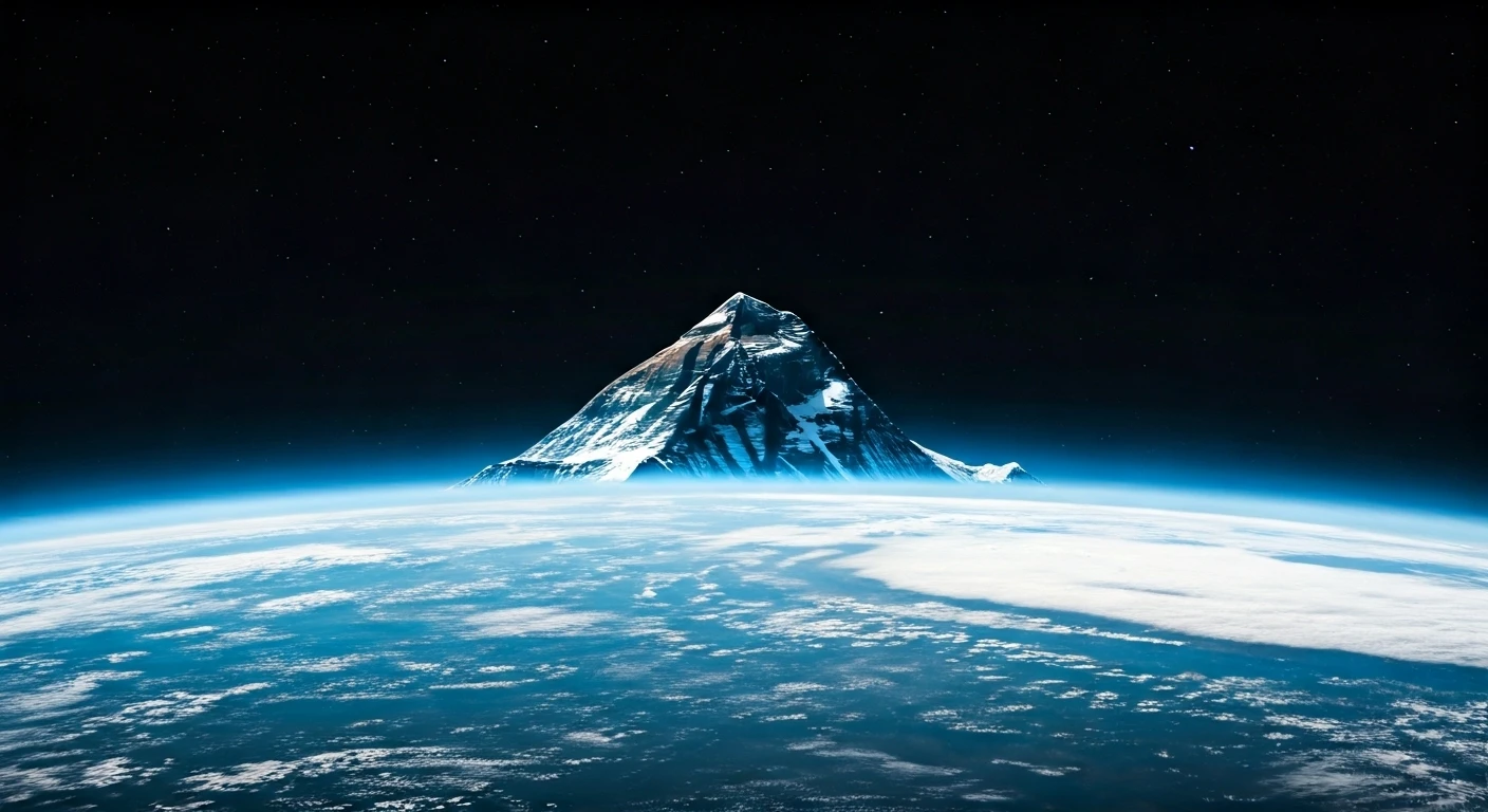 Astronaut Sees Everest From Space