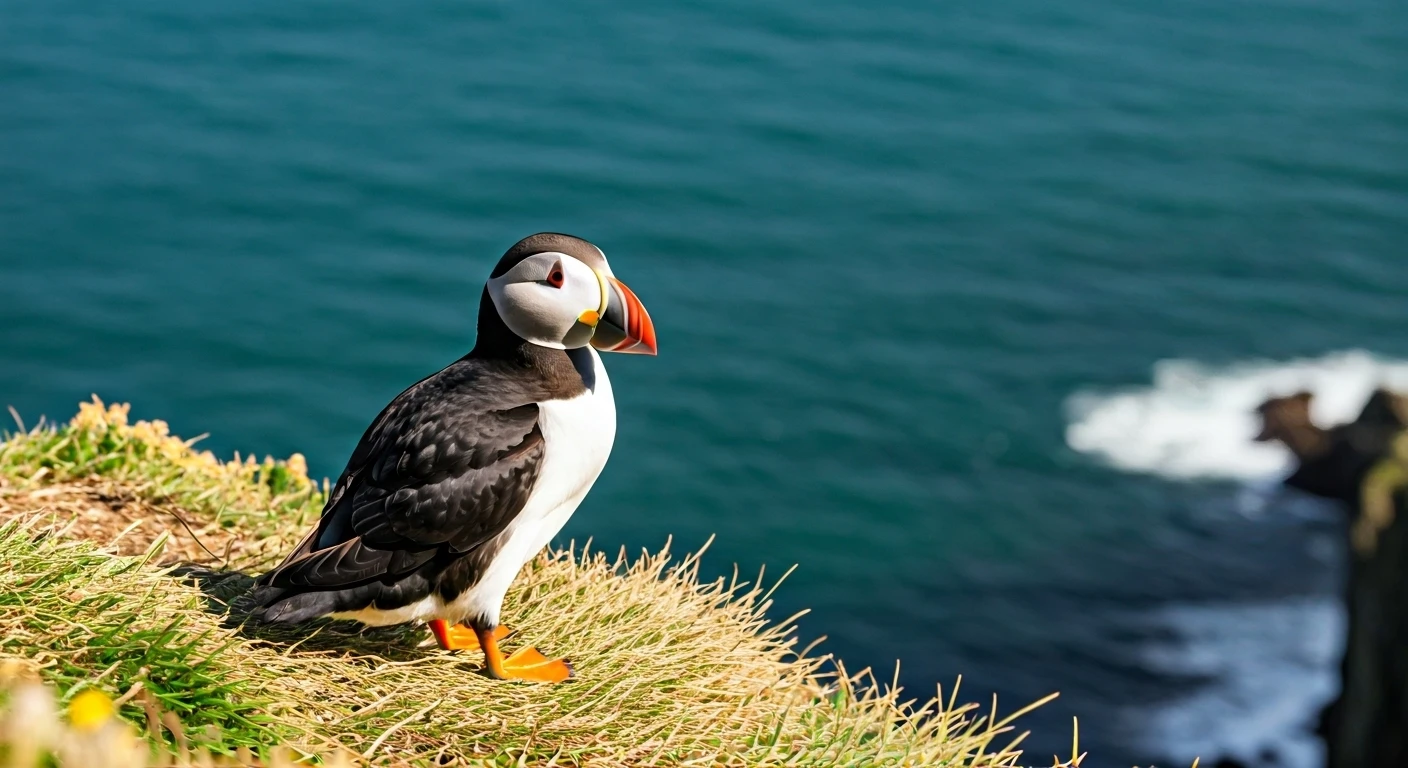 Meet the Atlantic Puffin: A Charming Seabird