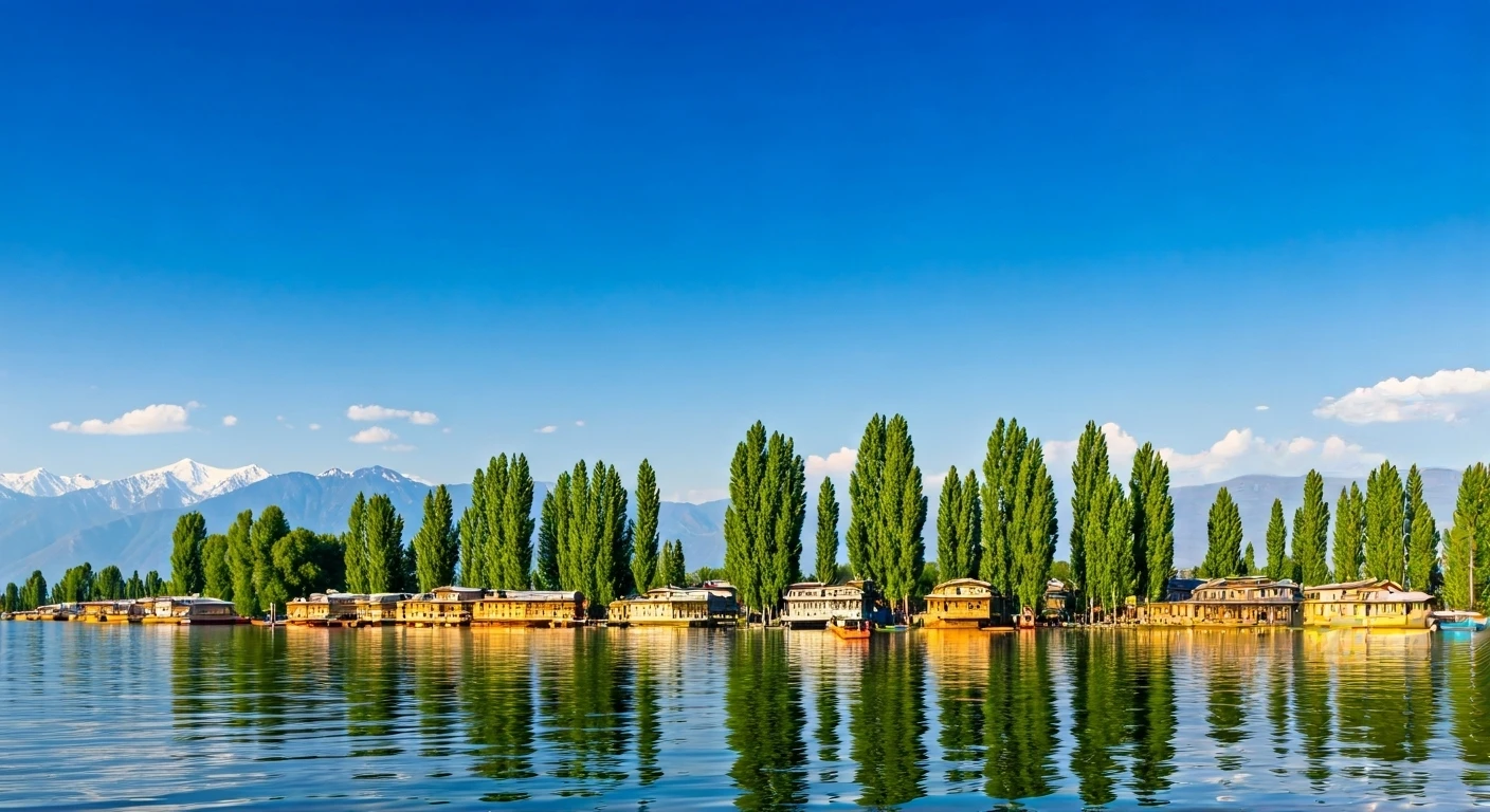 Dal Lake Is Srinagar's Beautiful Jewel
