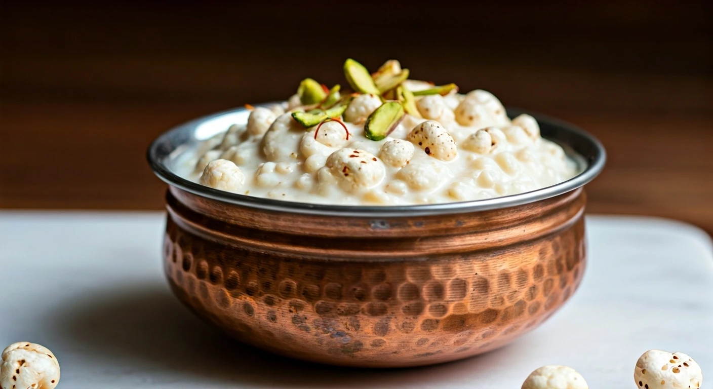 Make Creamy Makhana Kheer for Festivals
