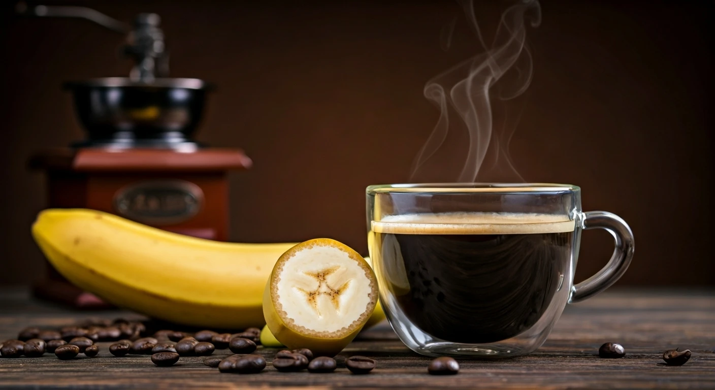 Want To Try The Viral Banana Coffee Drink?