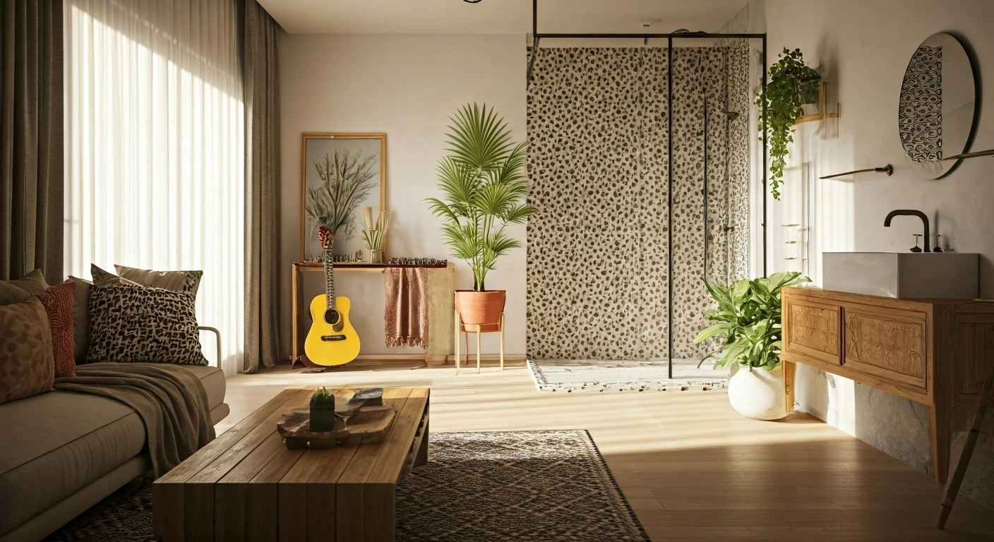 Aneet Padda Built a Boho-Minimalist Dream Home