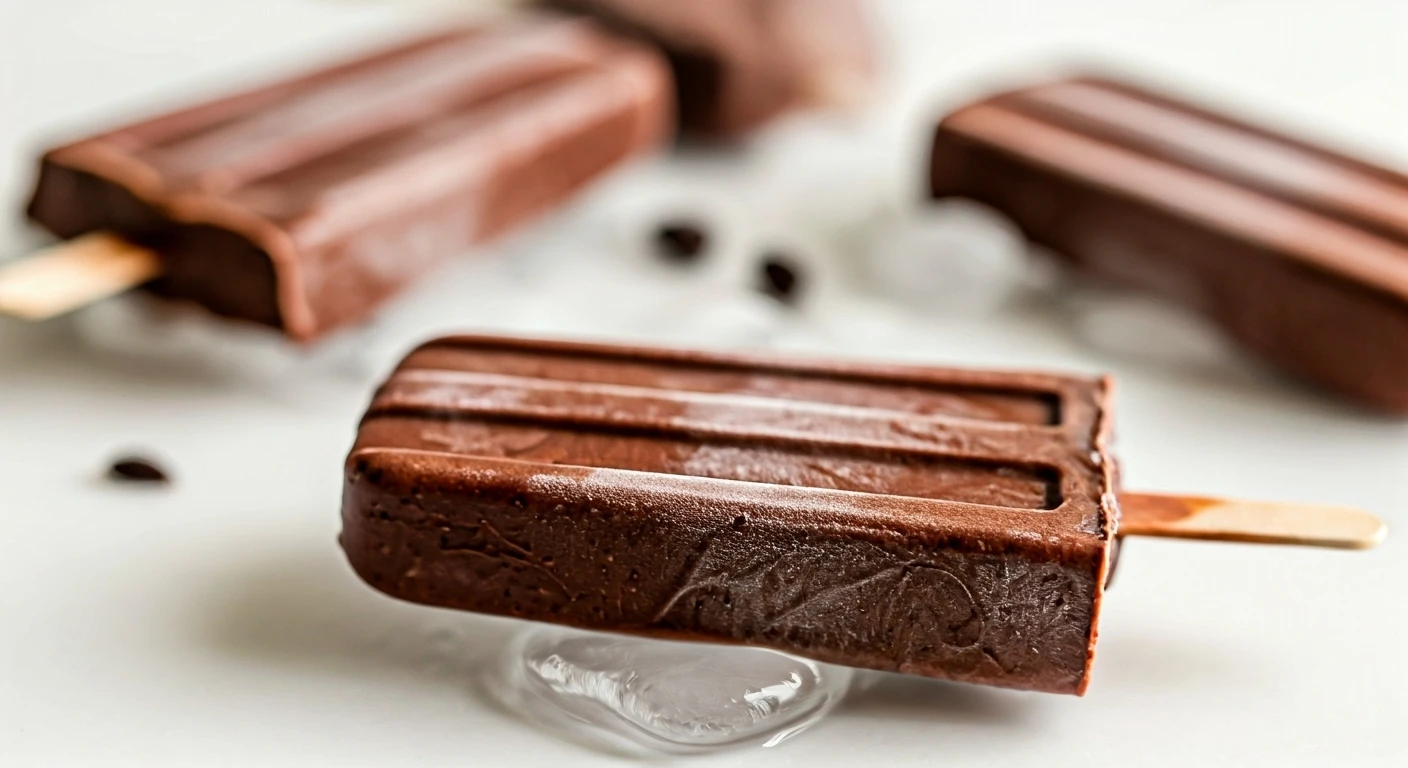 Make Chilled Chocolate Popsicles in 7 Steps