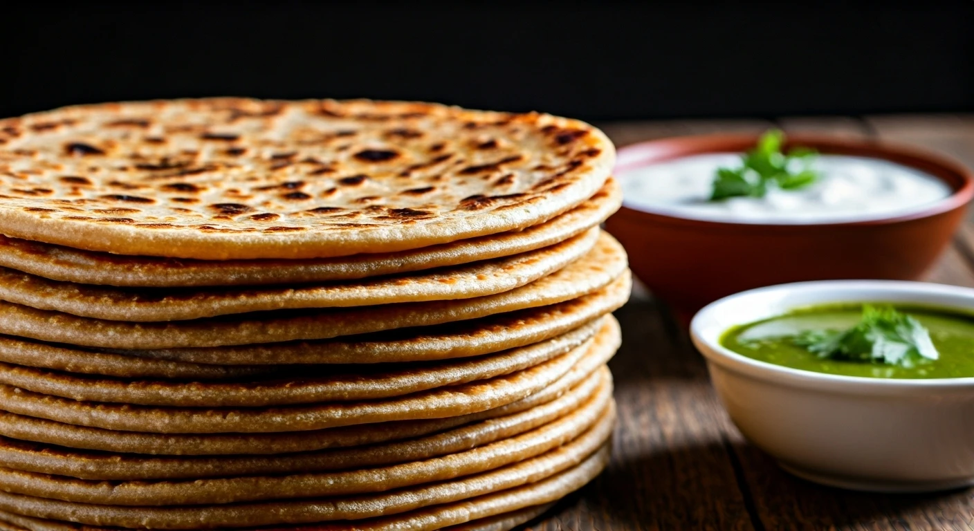 Easy Indian Recipes: Parathas and Popcorn!