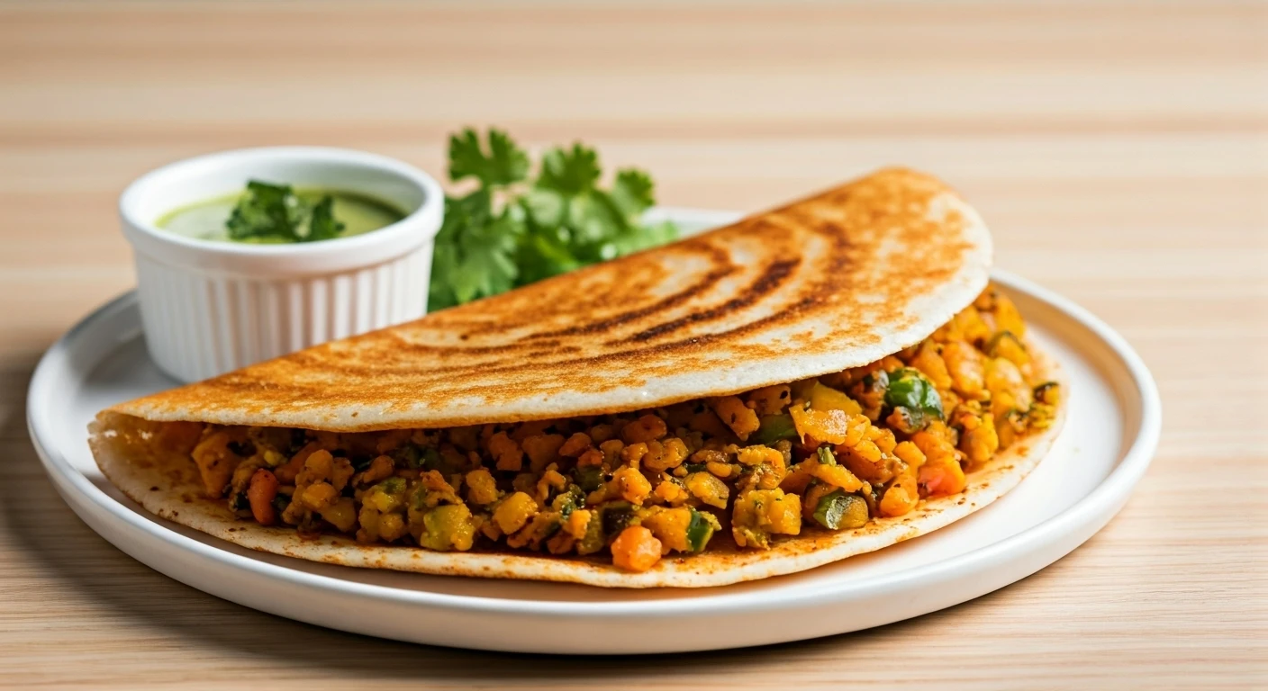 Try This Delicious Stuffed Dosa for Breakfast
