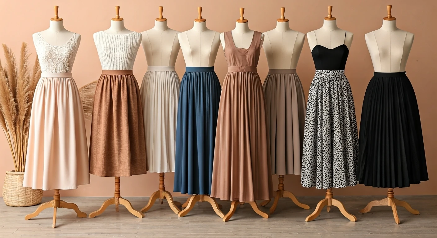 Style a Skirt in 10 Chic and Easy Ways.