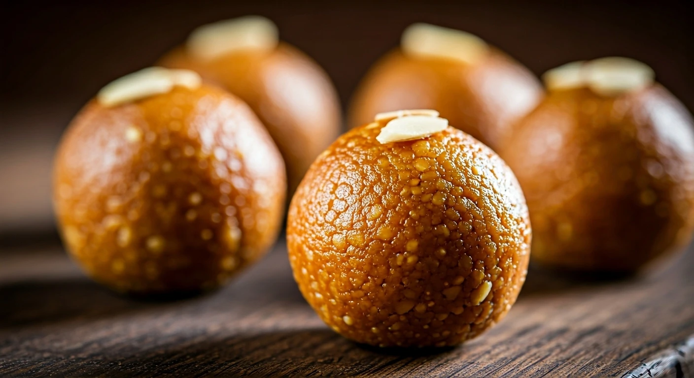 Enjoy Andhra's Sweet Coconut Kova Ladoo Treat