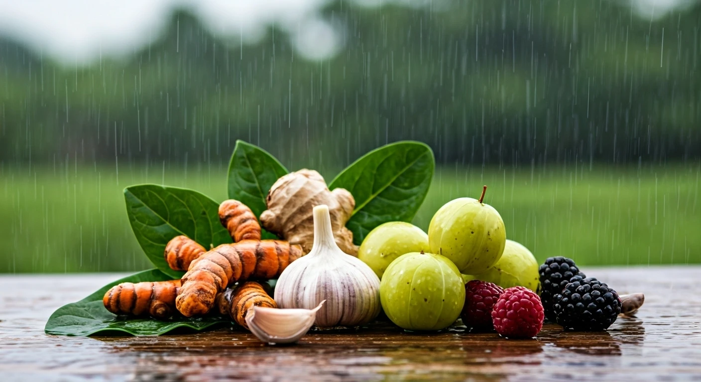 Superfoods Help Wounds Heal Faster in Monsoon!