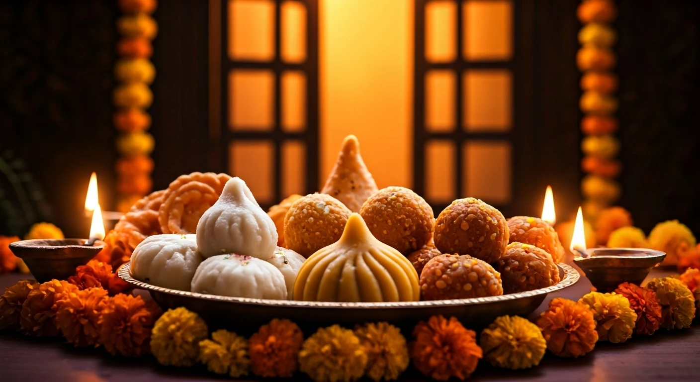 India Celebrates Ganesh Chaturthi with Food