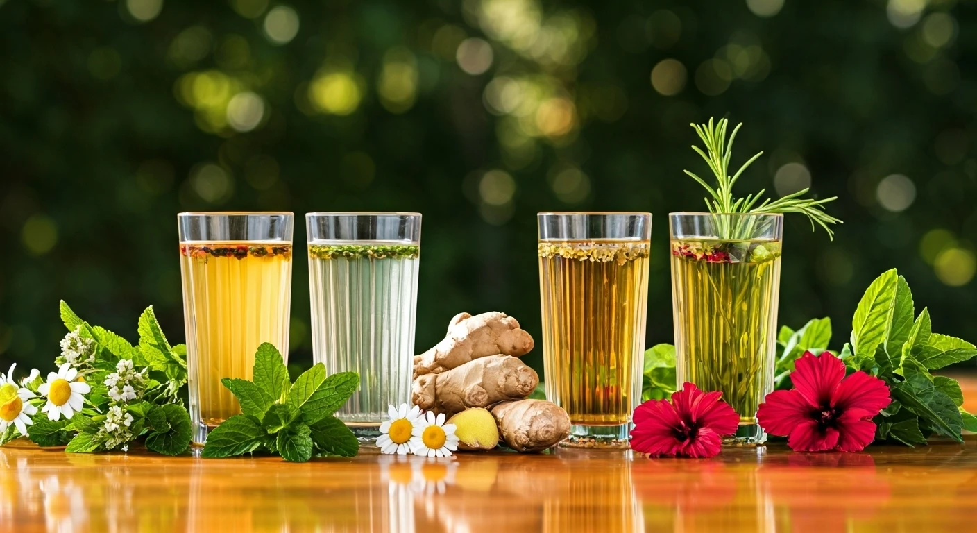 Lose Weight With These 5 Herbal Drinks