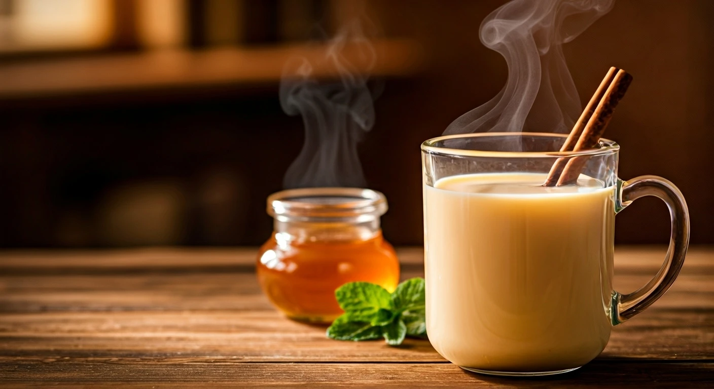Milk Drinks Can Help Soothe Coughs and Colds