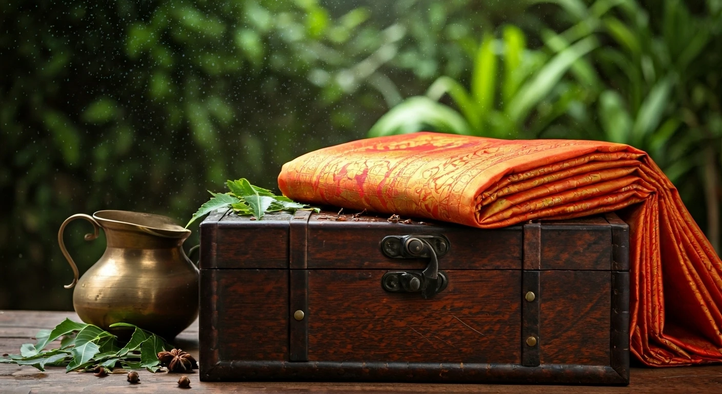 Silk Saree Care Tips for the Monsoon Season