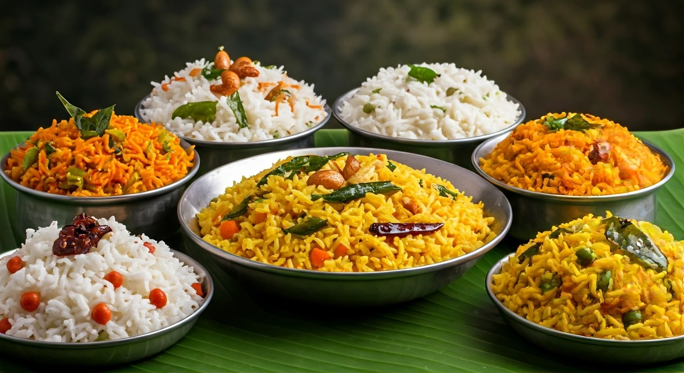 Try These 8 Delicious South Indian Rice Dishes