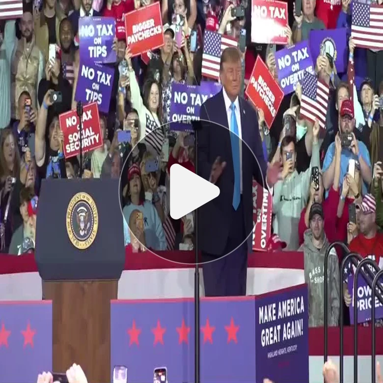 Trump touts his power at Kentucky rally to energize voters ahead of midterm elections